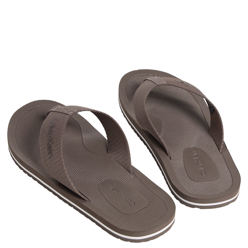 SANDALIAS PLAYERAS HOMBRE CALVIN KLEIN  CAFÉ HM0HM02106PDK  - 5