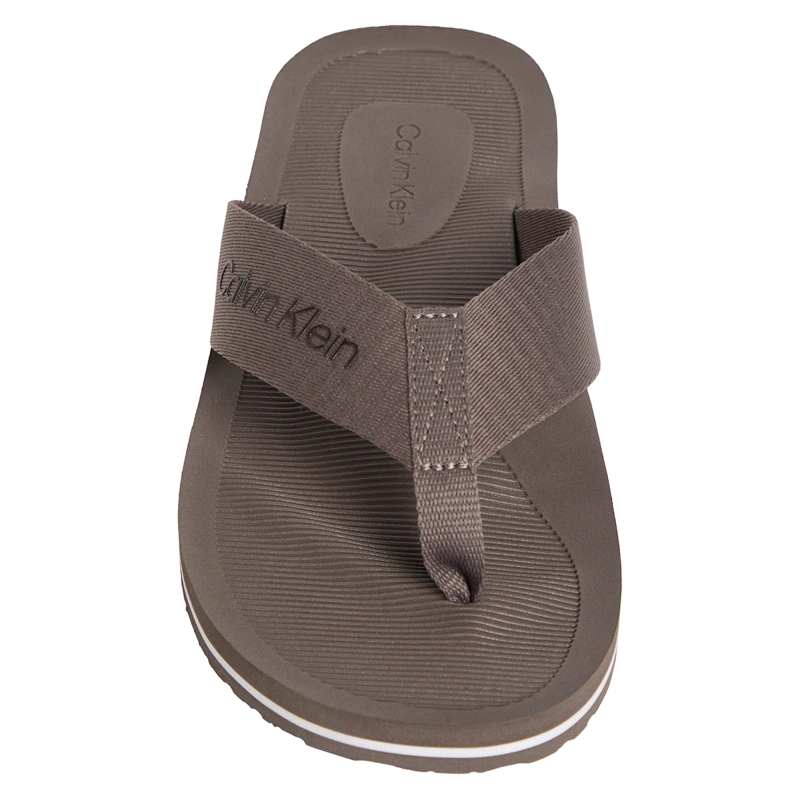 SANDALIAS PLAYERAS HOMBRE CALVIN KLEIN  CAFÉ HM0HM02106PDK  - 3