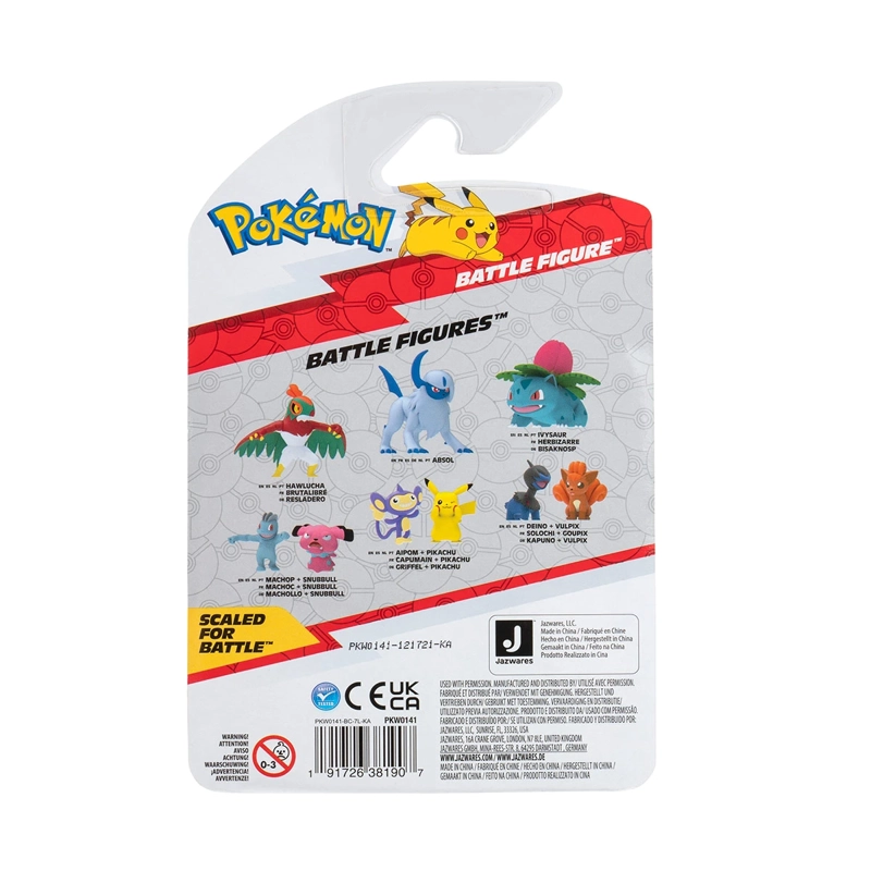 PACK FIGURAS DE ACCIÓN POKEMON BATTLE - 4