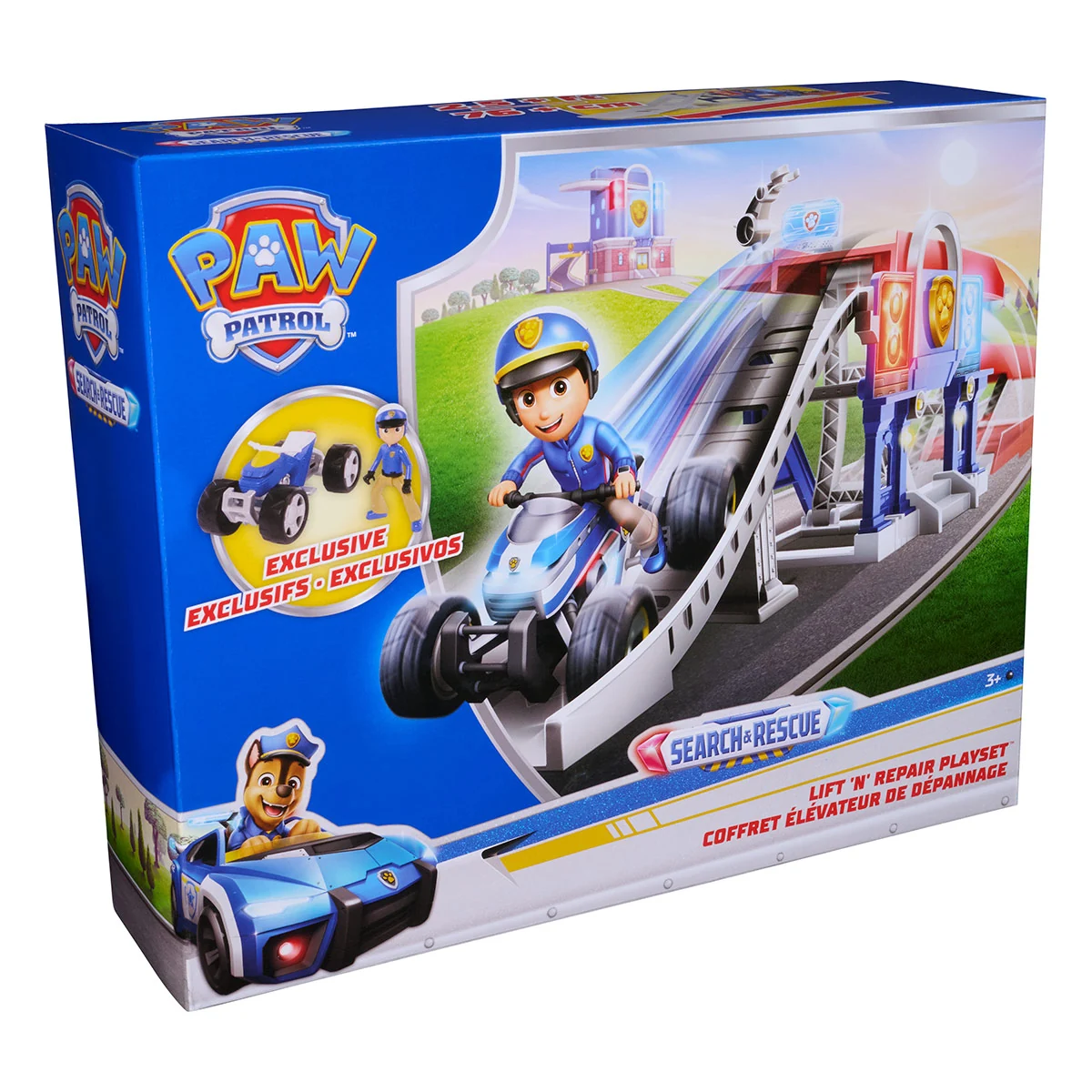 VEHÍCULO DE JUGUETE PAW PATROL BÚSQUEDA Y RESCATE - 1
