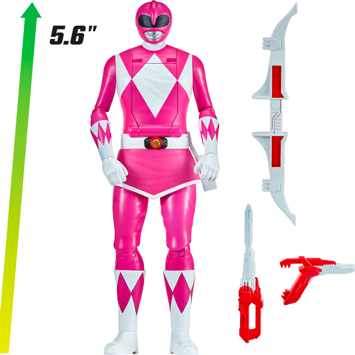 FIGURA DE ACCIÓN POWER RANGERS CABEZA GIRATORIA - MODELO ALEATORIO - 13