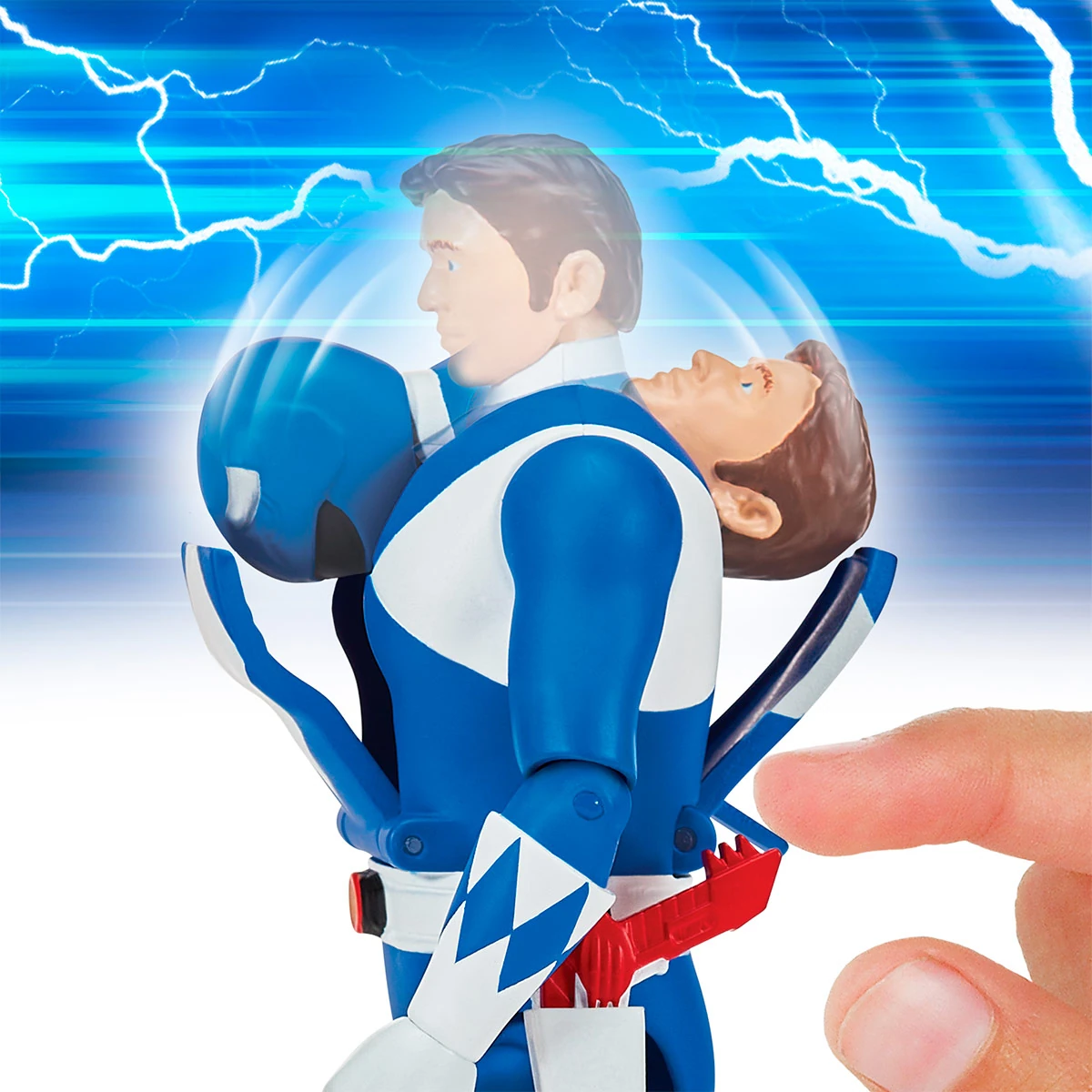 FIGURA DE ACCIÓN POWER RANGERS CABEZA GIRATORIA - MODELO ALEATORIO - 4