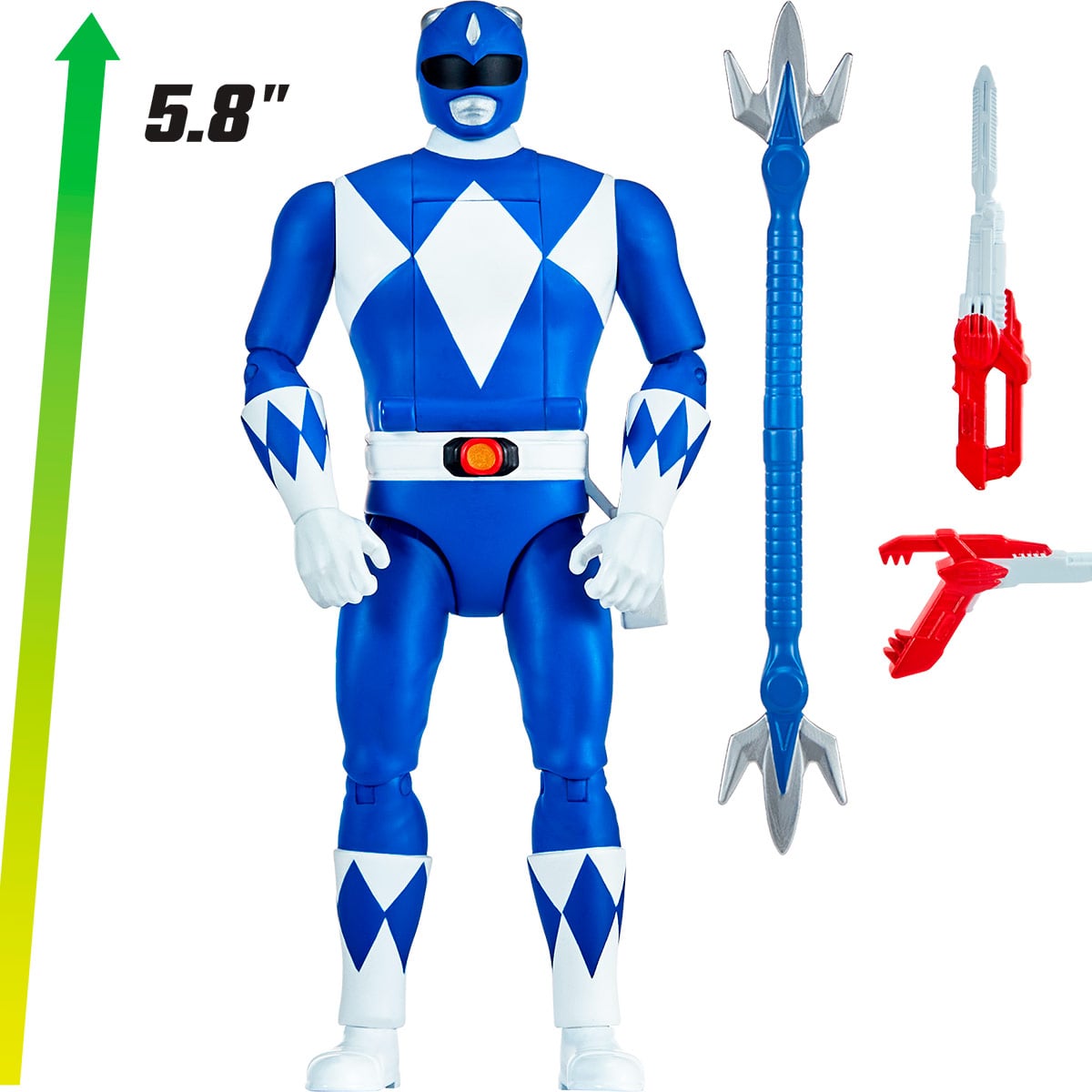 FIGURA DE ACCIÓN POWER RANGERS CABEZA GIRATORIA - MODELO ALEATORIO - 5