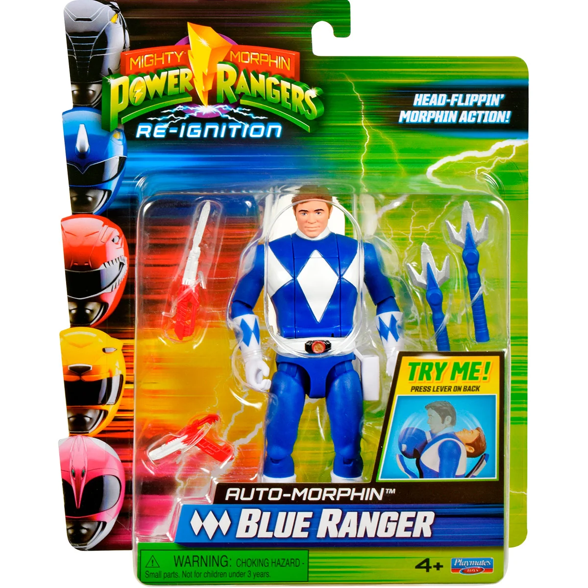 FIGURA DE ACCIÓN POWER RANGERS CABEZA GIRATORIA - MODELO ALEATORIO - 6