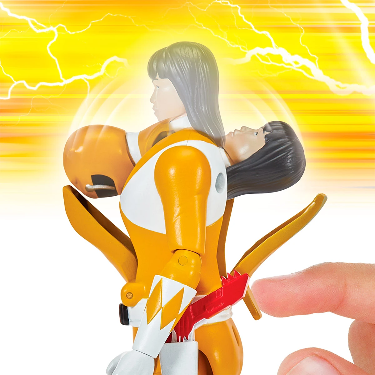 FIGURA DE ACCIÓN POWER RANGERS CABEZA GIRATORIA - MODELO ALEATORIO - 10