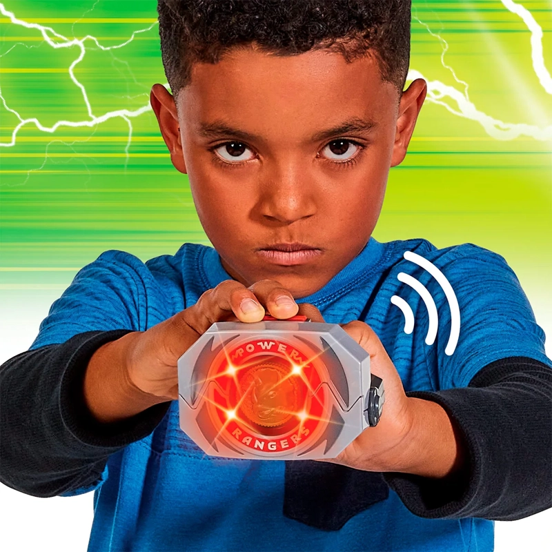 FIGURA DE ACCIÓN POWER RANGERS MORPHER CON SONIDO Y LUCES  - 4