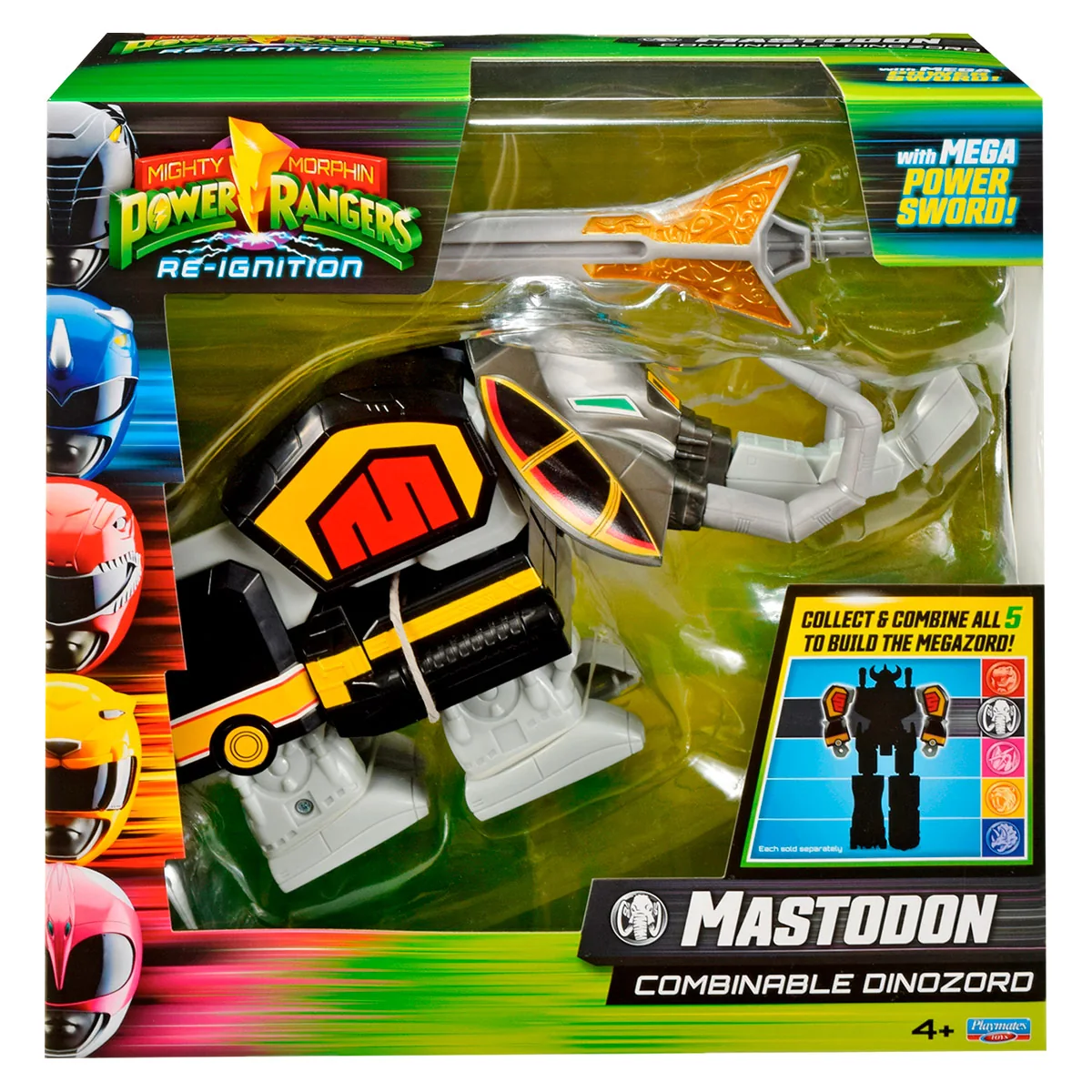 FIGURA DE ACCIÓN POWER RANGERS MEGAZORD FIGURA COMBINABLE - 11