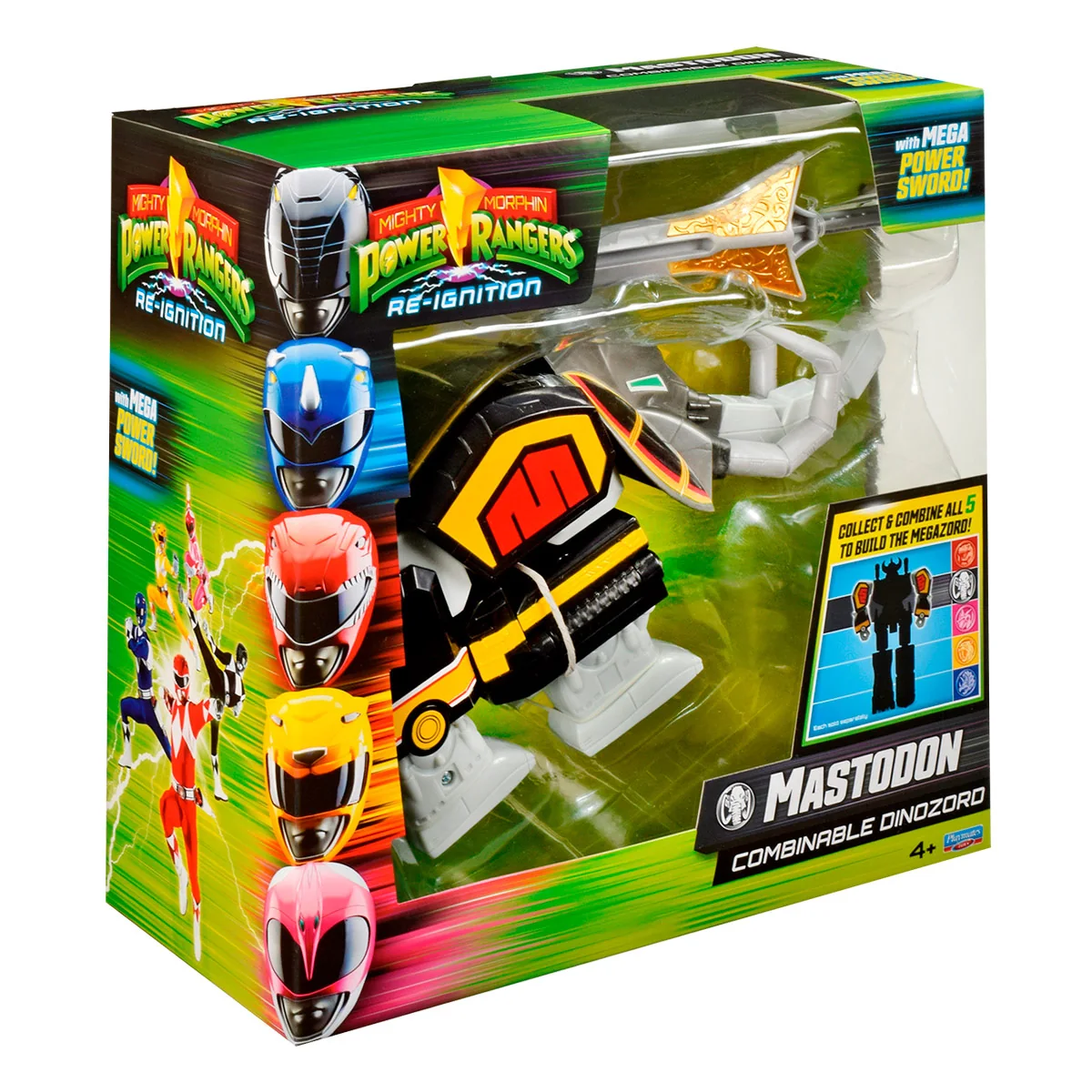 FIGURA DE ACCIÓN POWER RANGERS MEGAZORD FIGURA COMBINABLE - 12