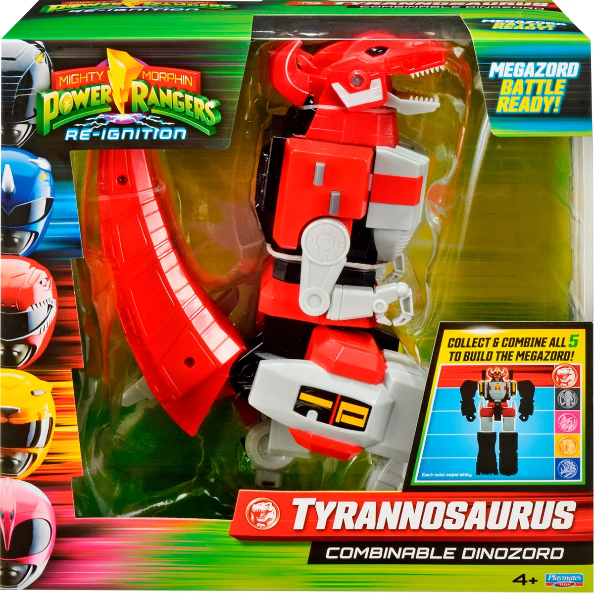 FIGURA DE ACCIÓN POWER RANGERS MEGAZORD FIGURA COMBINABLE - 3