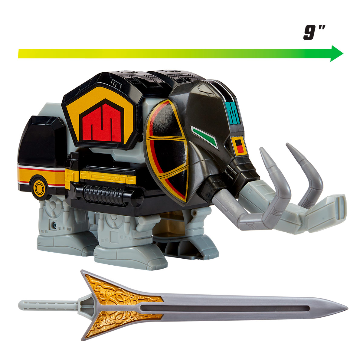 FIGURA DE ACCIÓN POWER RANGERS MEGAZORD FIGURA COMBINABLE - 9
