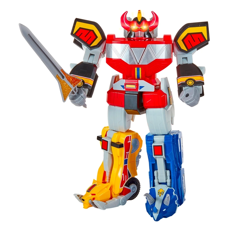 FIGURA DE ACCIÓN POWER RANGERS ULTI MEGAZORD ARTICULADA - 1