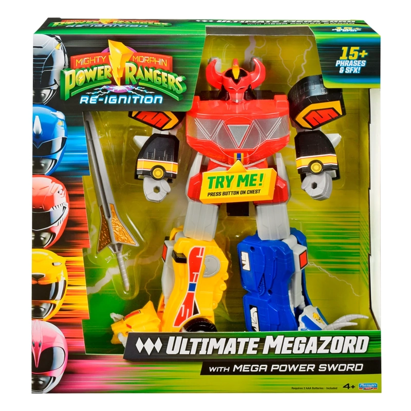 FIGURA DE ACCIÓN POWER RANGERS ULTI MEGAZORD ARTICULADA - 6