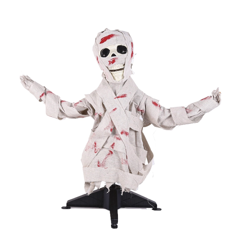 ADORNO HALLOWEEN RIPLEY HOME MOMIA CON PARENTE Y PILAS - 1