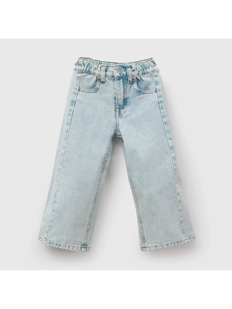 JEANS NIÑA COLLOKY ALGODÓN CORTES LATERALES - 1