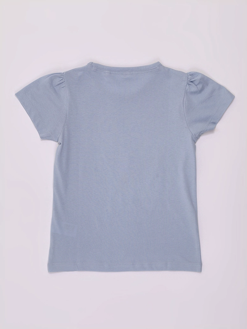 POLERA NIÑA HARVEST MANGA CORTA ALGODÓN PRINT - 2