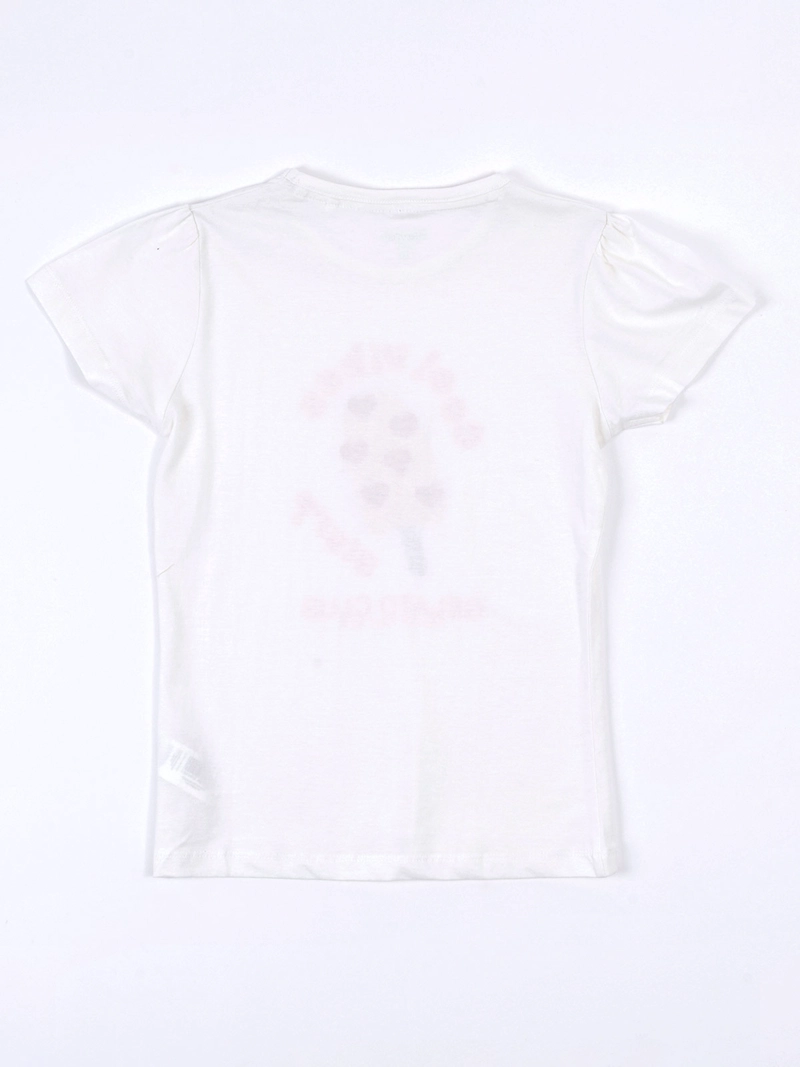 POLERA NIÑA HARVEST MANGA CORTA ALGODÓN PRINT - 2