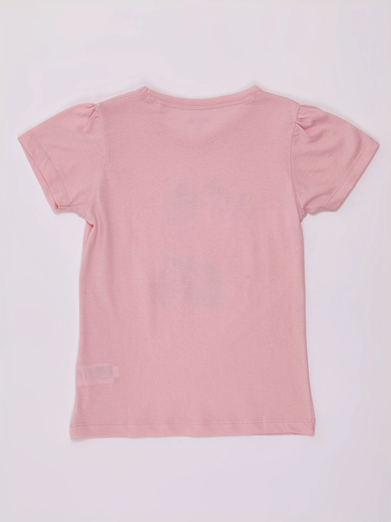 POLERA NIÑA HARVEST MANGA CORTA ALGODÓN PRINT - 2