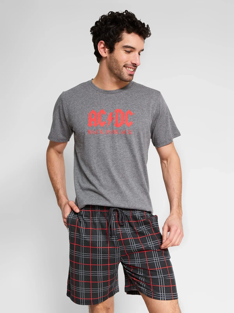 PIJAMA HOMBRE ROCK AC/DC - 3