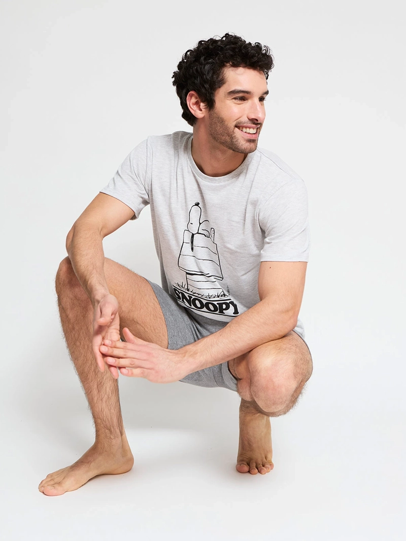 PIJAMA HOMBRE ROCK PEANUTS 1 - 4