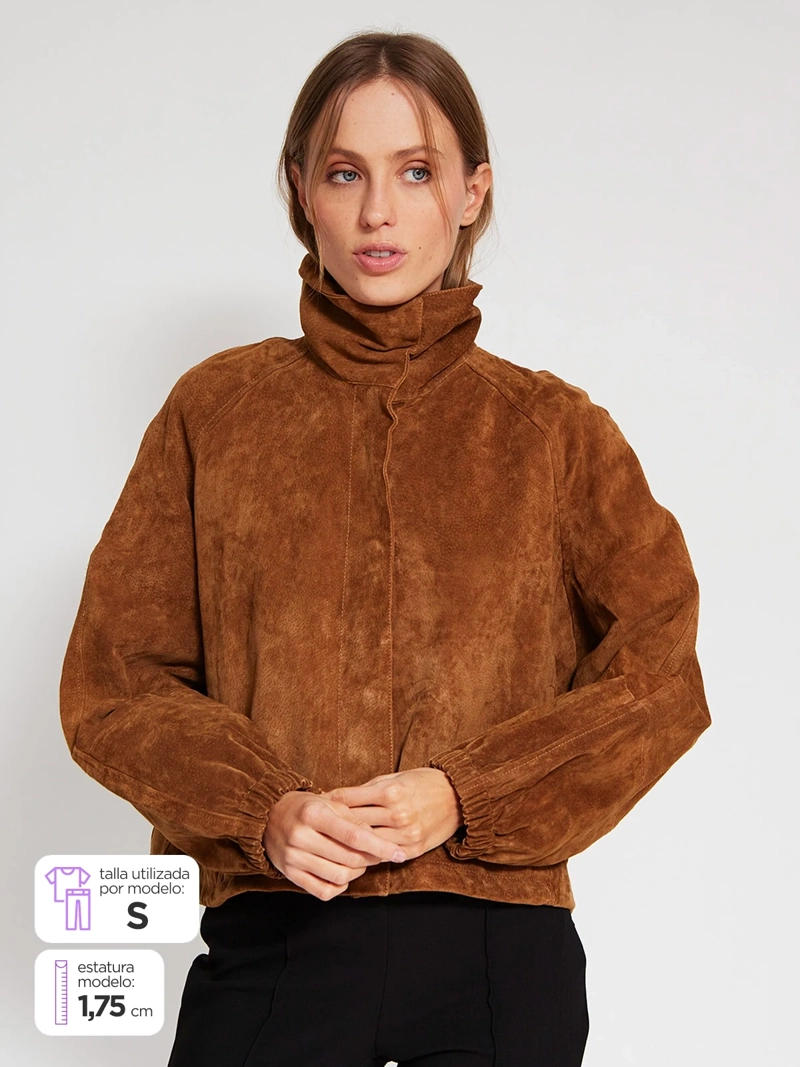 CHAQUETA MUJER MARQUIS - BELÉN SOTO CUERO  - 1