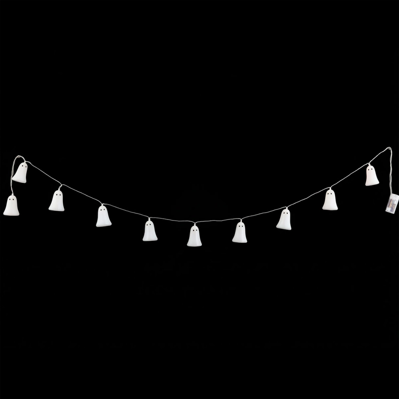 ADORNO HALLOWEEN RIPLEY HOME GUIRNALDA CON LUCES FANTASMA 180 CM - 1