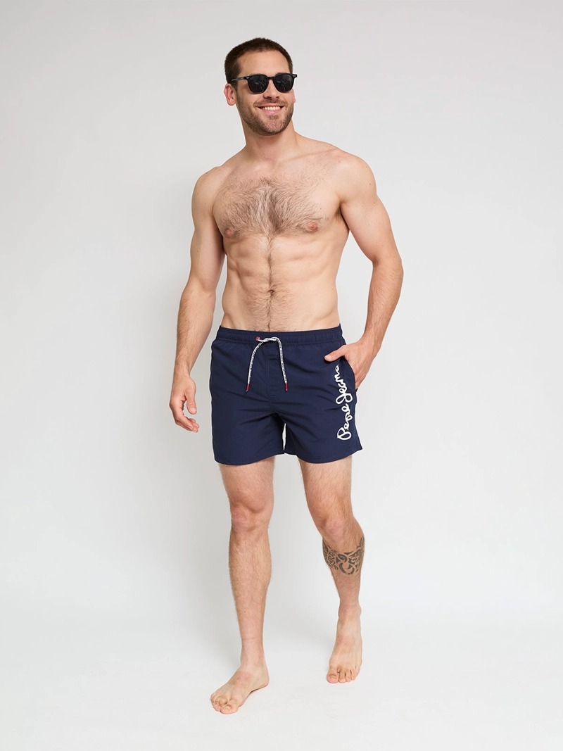 TRAJES DE BAÑO HOMBRE PEPE JEANS CON LOGO