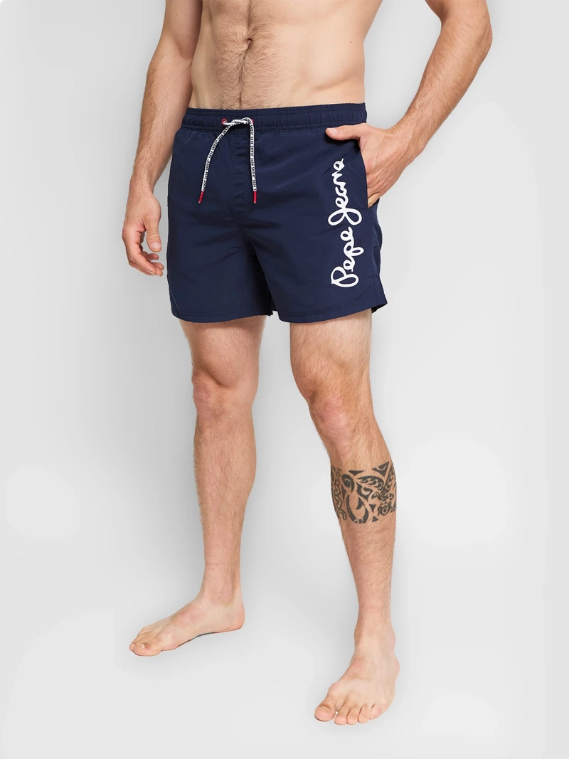 TRAJES DE BAÑO HOMBRE PEPE JEANS CON LOGO - 2