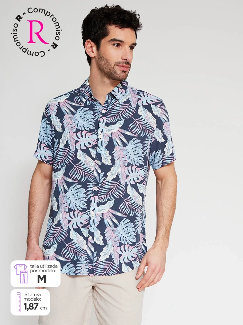 CAMISA HOMBRE REGATTA MANGA CORTA