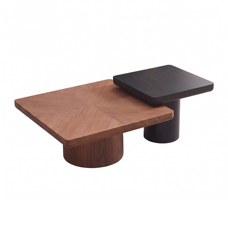 MESA DE CENTRO RIPLEY HOME PASCAL DUO CAFÉ/NEGRO - 3