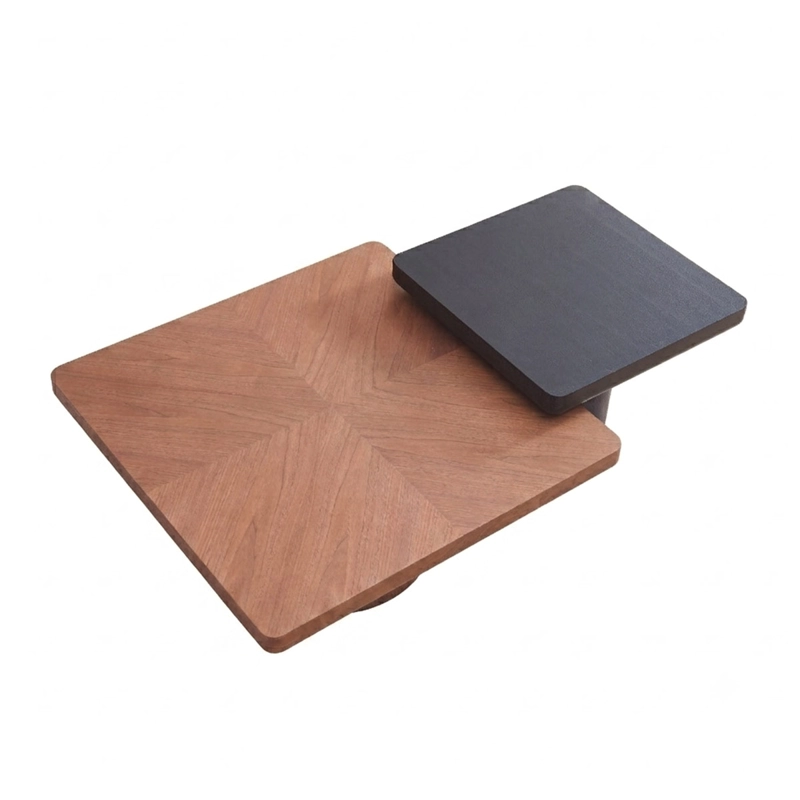 MESA DE CENTRO RIPLEY HOME PASCAL DUO CAFÉ/NEGRO - 4