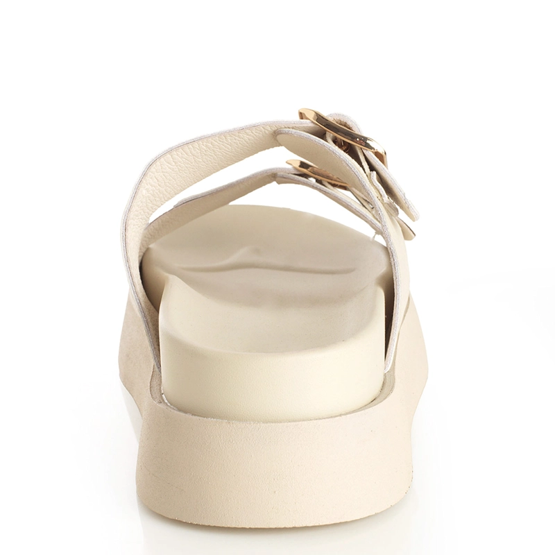SANDALIAS MUJER VIA UNO BEIGE - 3