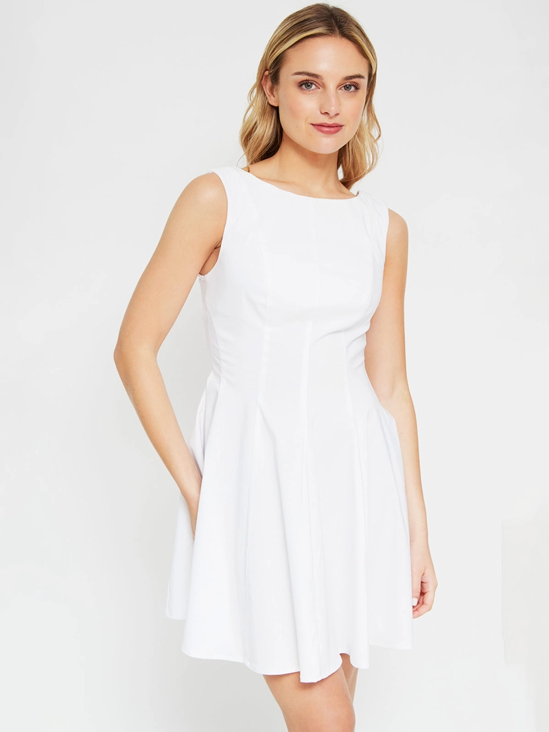 VESTIDO MUJER INDEX CORTO VUELO - 2
