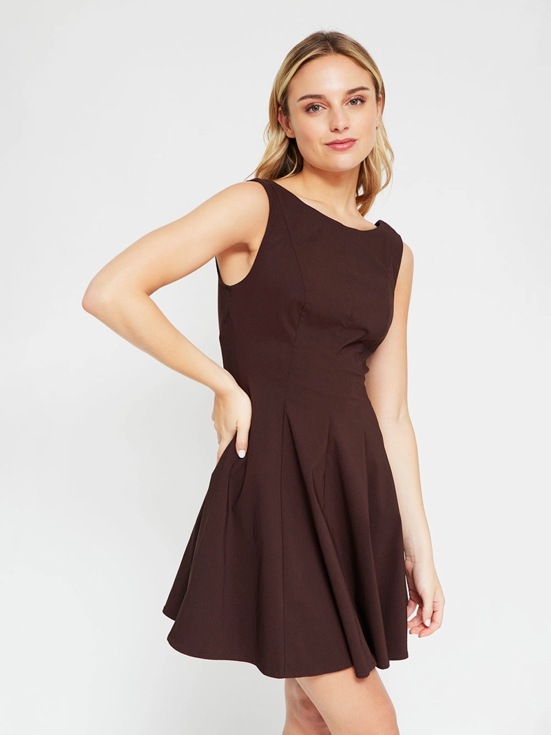 VESTIDO MUJER INDEX CORTO VUELO - 2