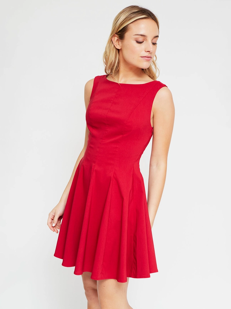 VESTIDO MUJER INDEX CORTO VUELO - 2