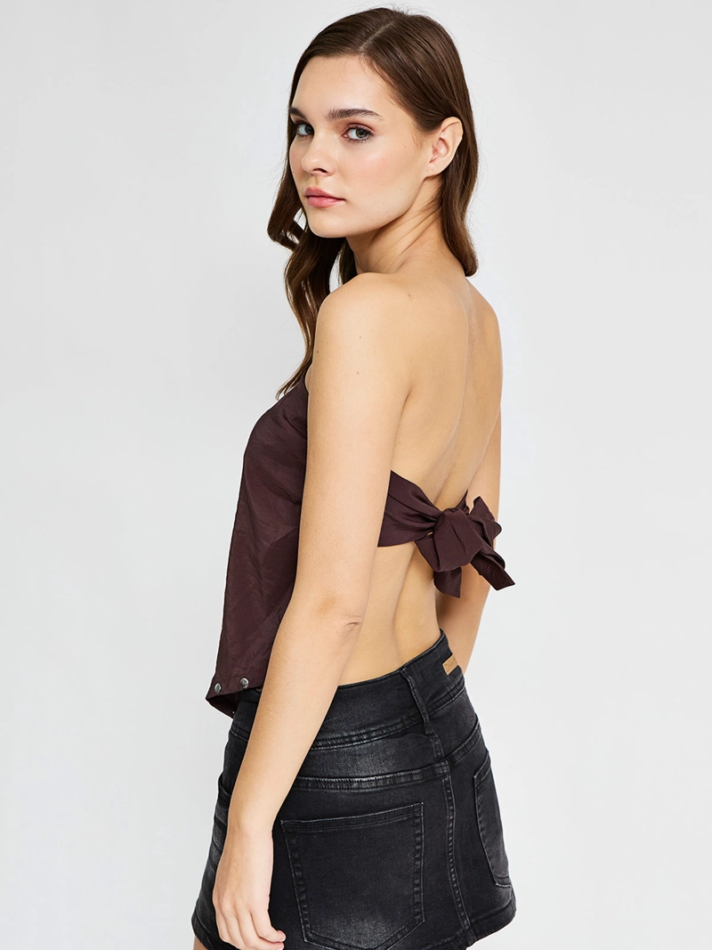 POLERA MUJER INDEX STRAPLESS AMARRAS - 2