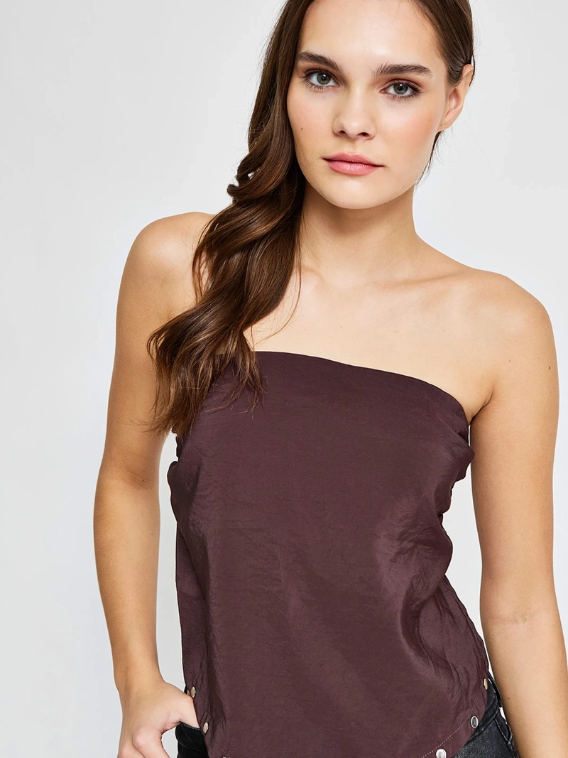 POLERA MUJER INDEX STRAPLESS AMARRAS - 3