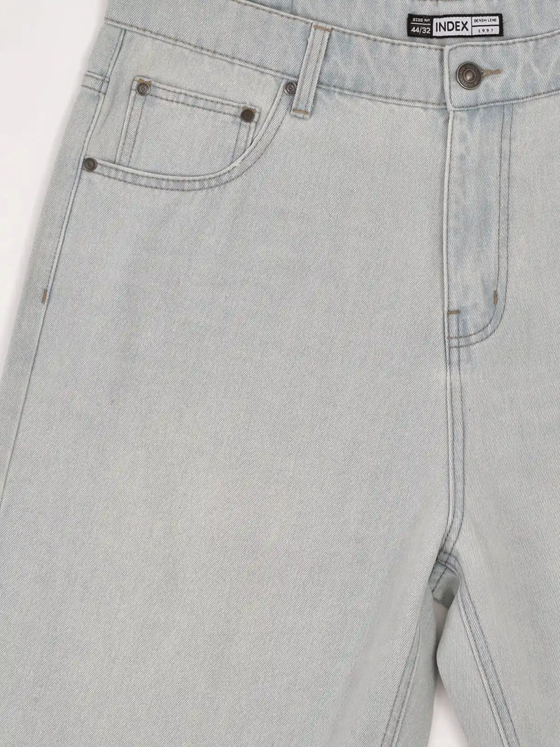 BERMUDA HOMBRE INDEX ALGODÓN BAGGY - 3