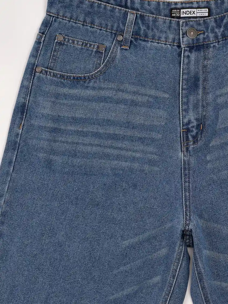 BERMUDA HOMBRE INDEX ALGODÓN BAGGY - 3
