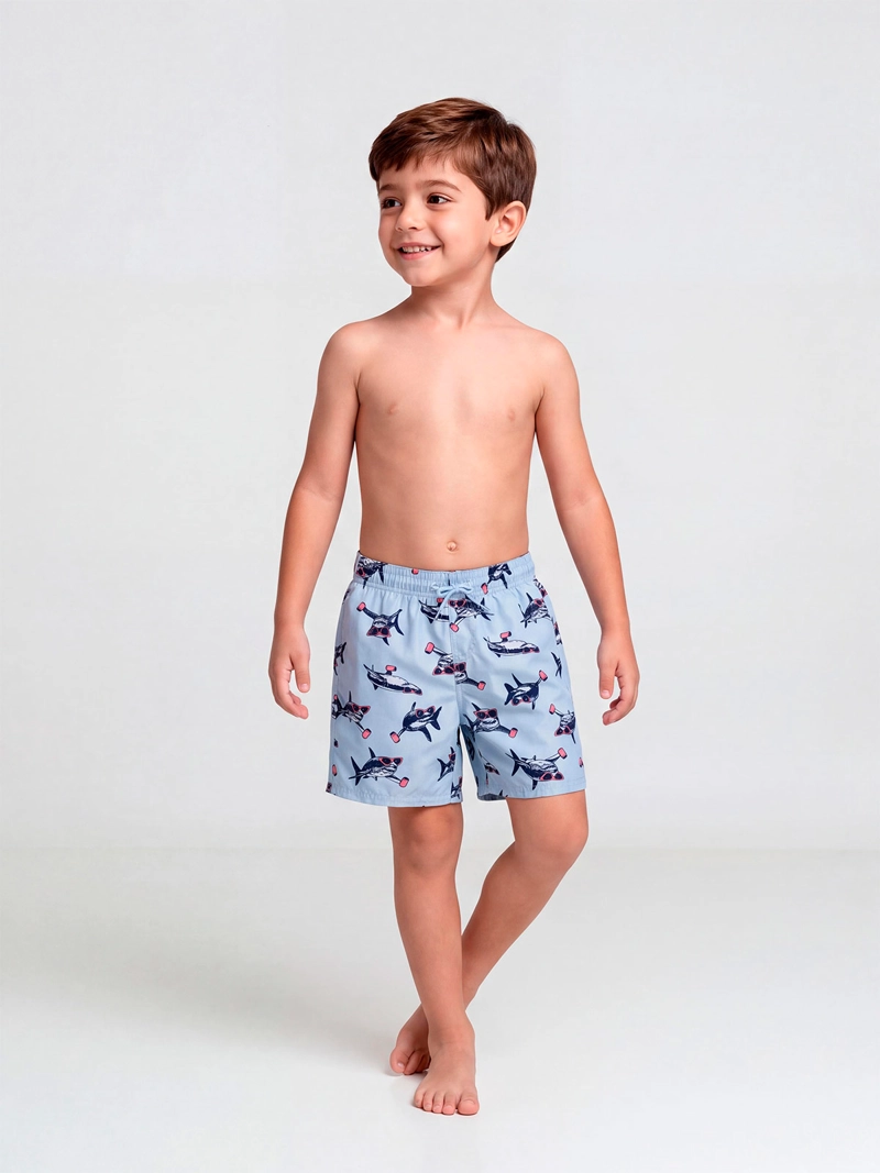 TRAJE DE BAÑO NIÑO HARVEST PRINT - 1