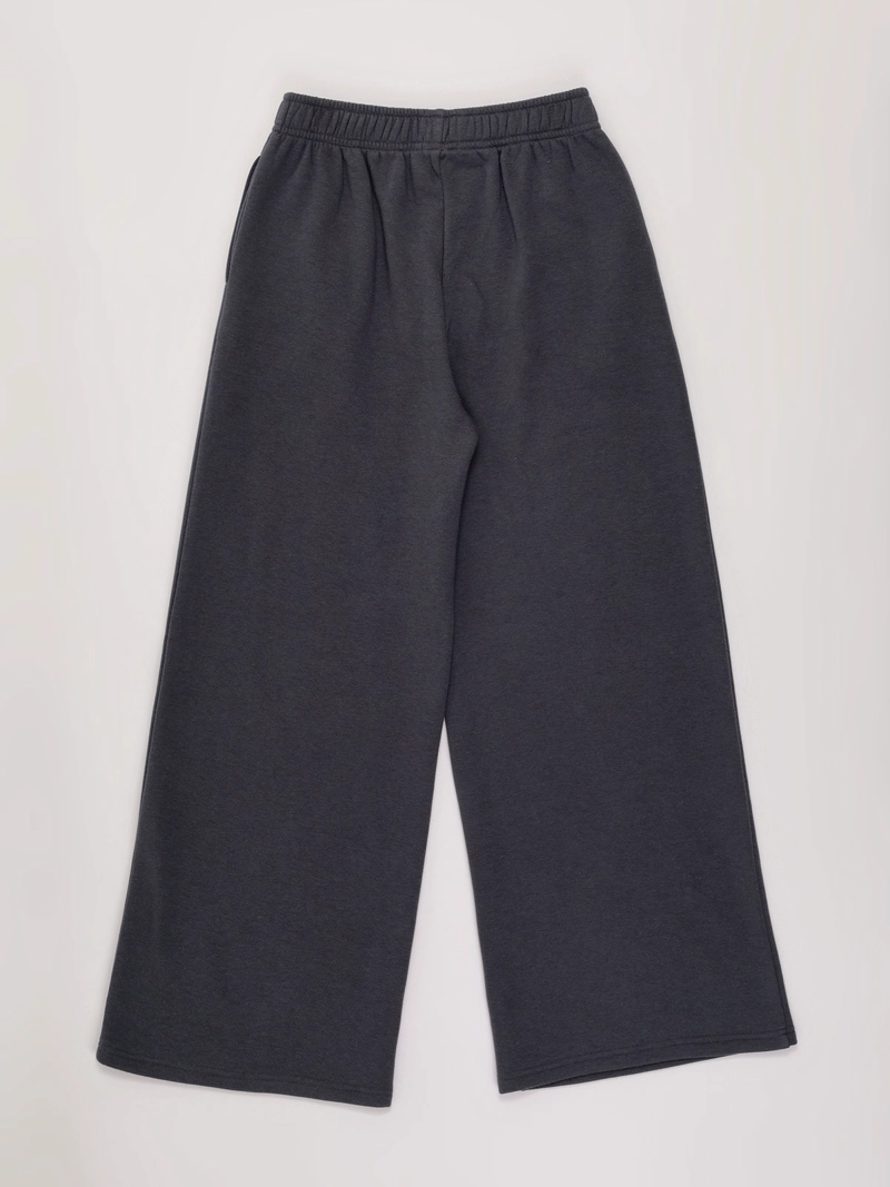 PANTALÓN DE BUZO NIÑA INDEX TEEN ALGODÓN WIDE TACHAS - 2