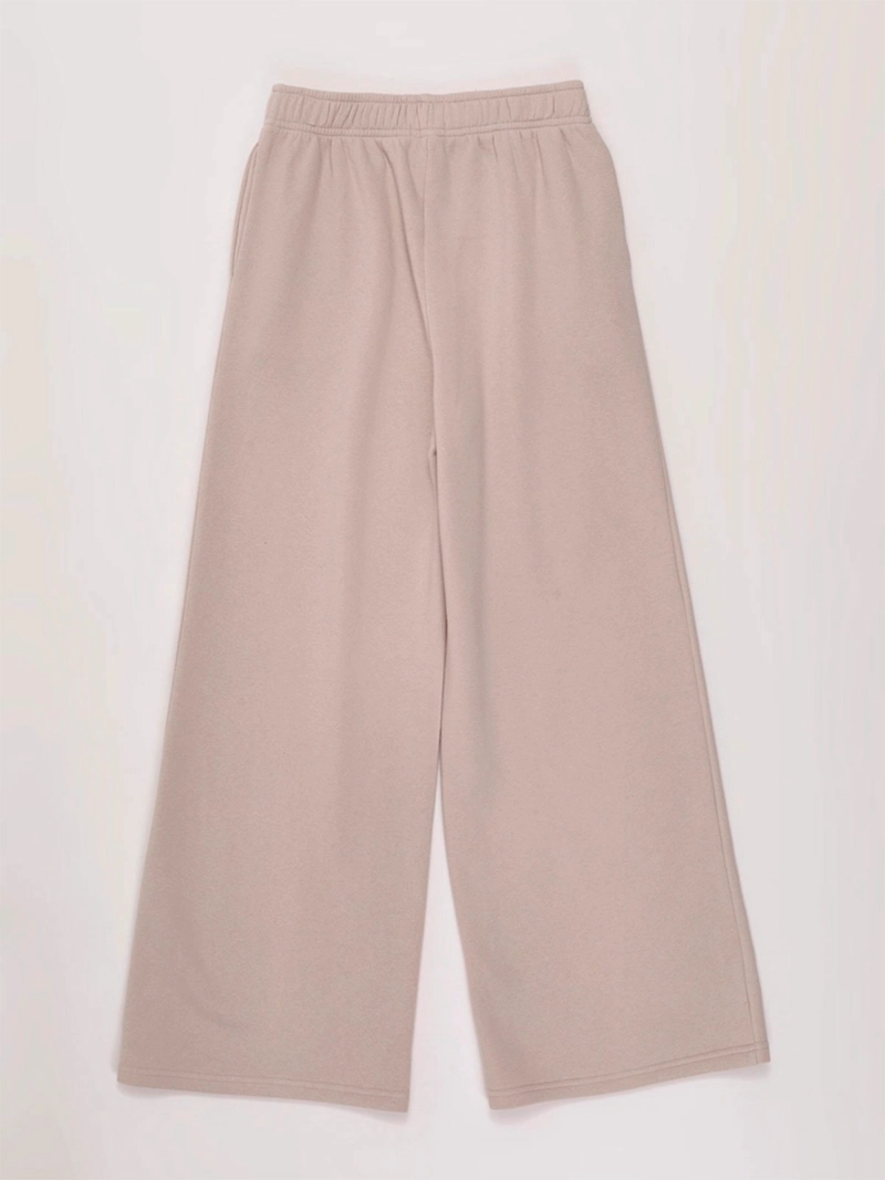 PANTALÓN DE BUZO NIÑA INDEX TEEN ALGODÓN WIDE TACHAS - 4