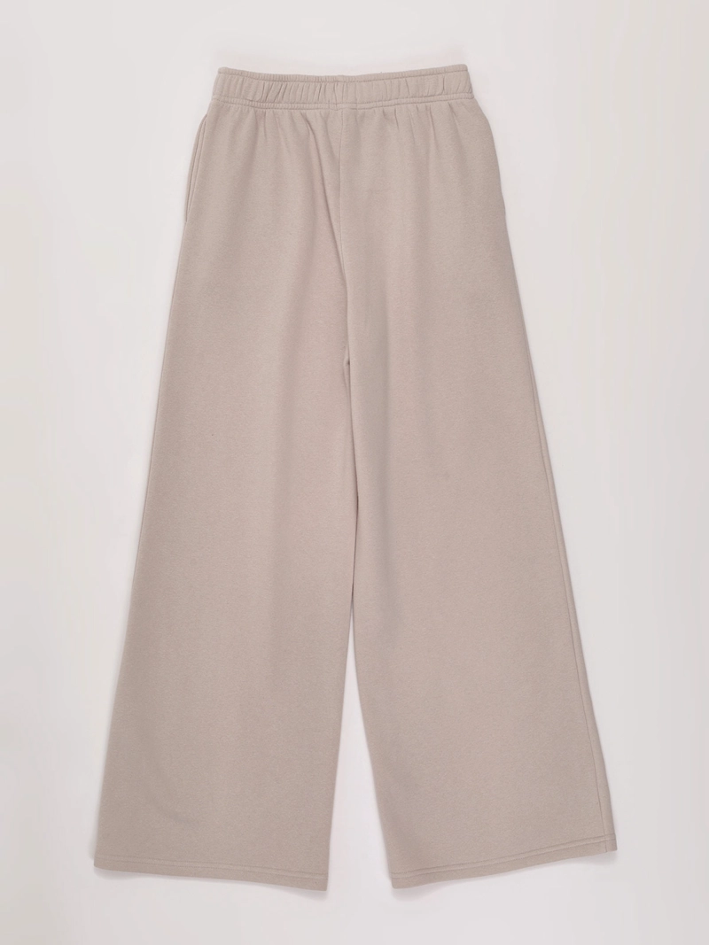 PANTALÓN DE BUZO NIÑA INDEX TEEN ALGODÓN WIDE TACHAS - 2