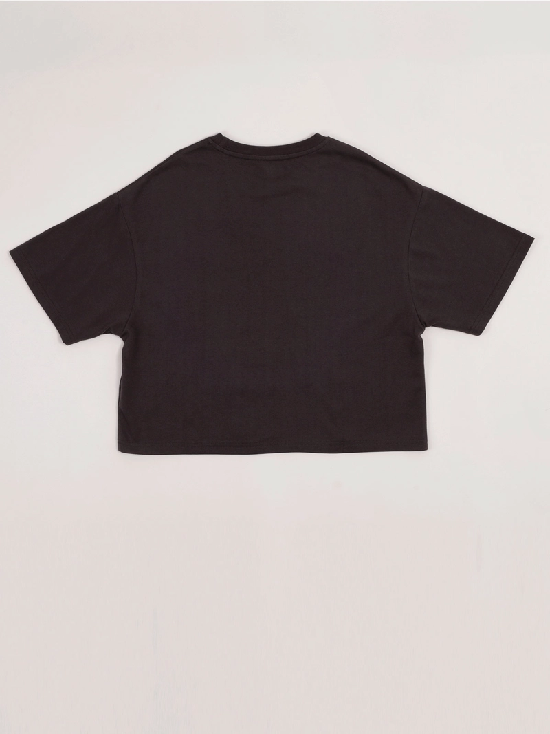 POLERA NIÑA INDEX TEEN ALGODÓN MANGA CORTA OVERSIZE - 2