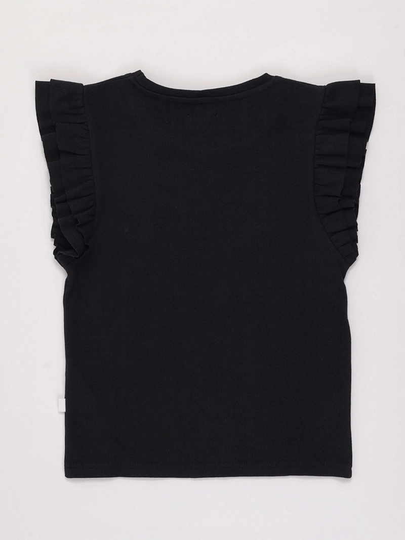 POLERA NIÑA INDEX TEEN ALGODÓN SIN MANGAS VUELOS - 2