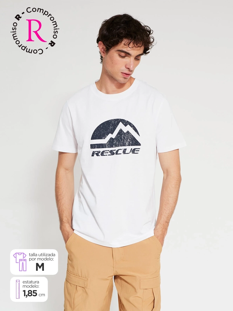 POLERA HOMBRE RESCUE ALGODÓN