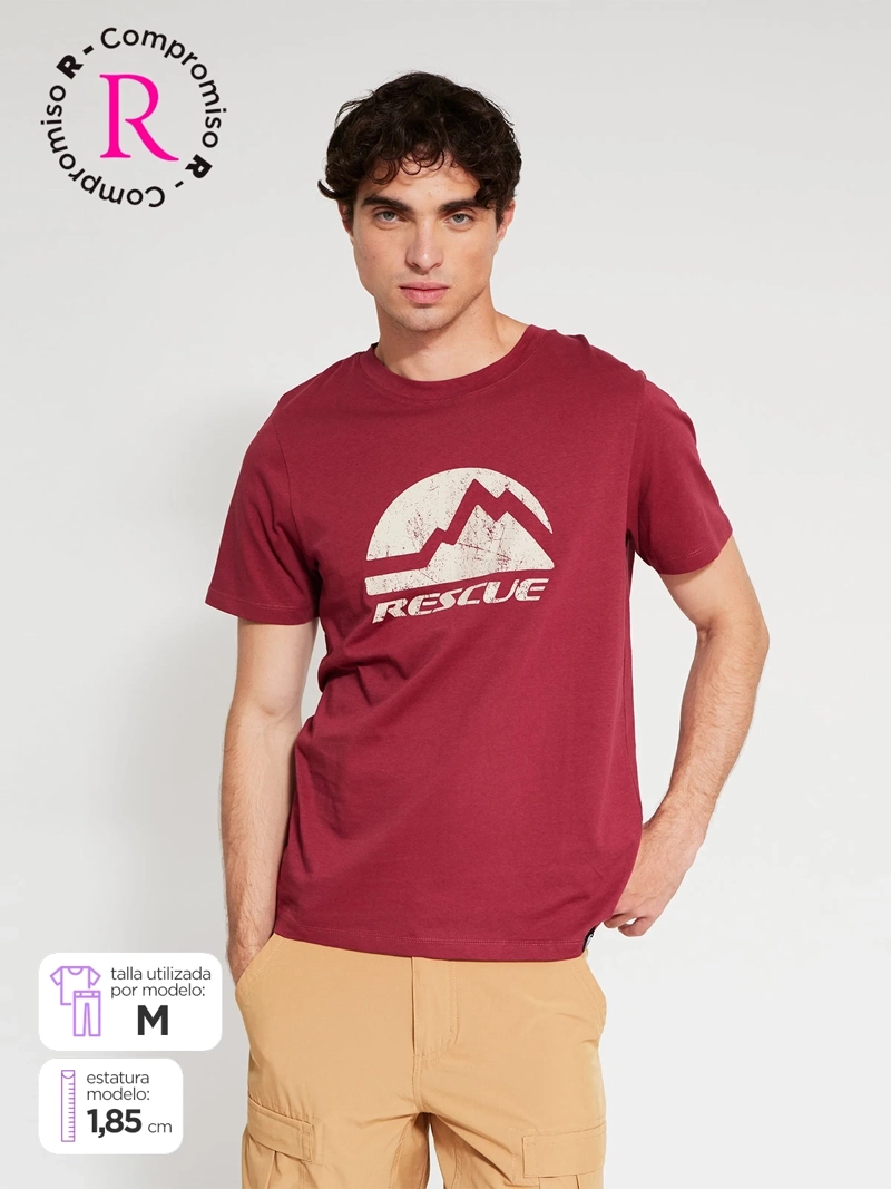 POLERA HOMBRE RESCUE ALGODÓN