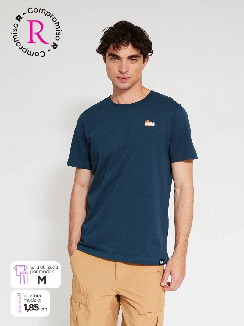 POLERA HOMBRE RESCUE ALGODÓN MANGA CORTA