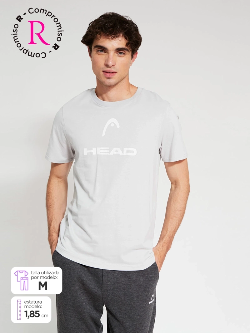 POLERA HOMBRE HEAD ALGODÓN LOGO - 1