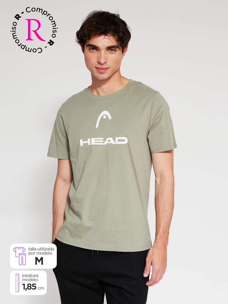 POLERA HOMBRE HEAD ALGODÓN LOGO - 1