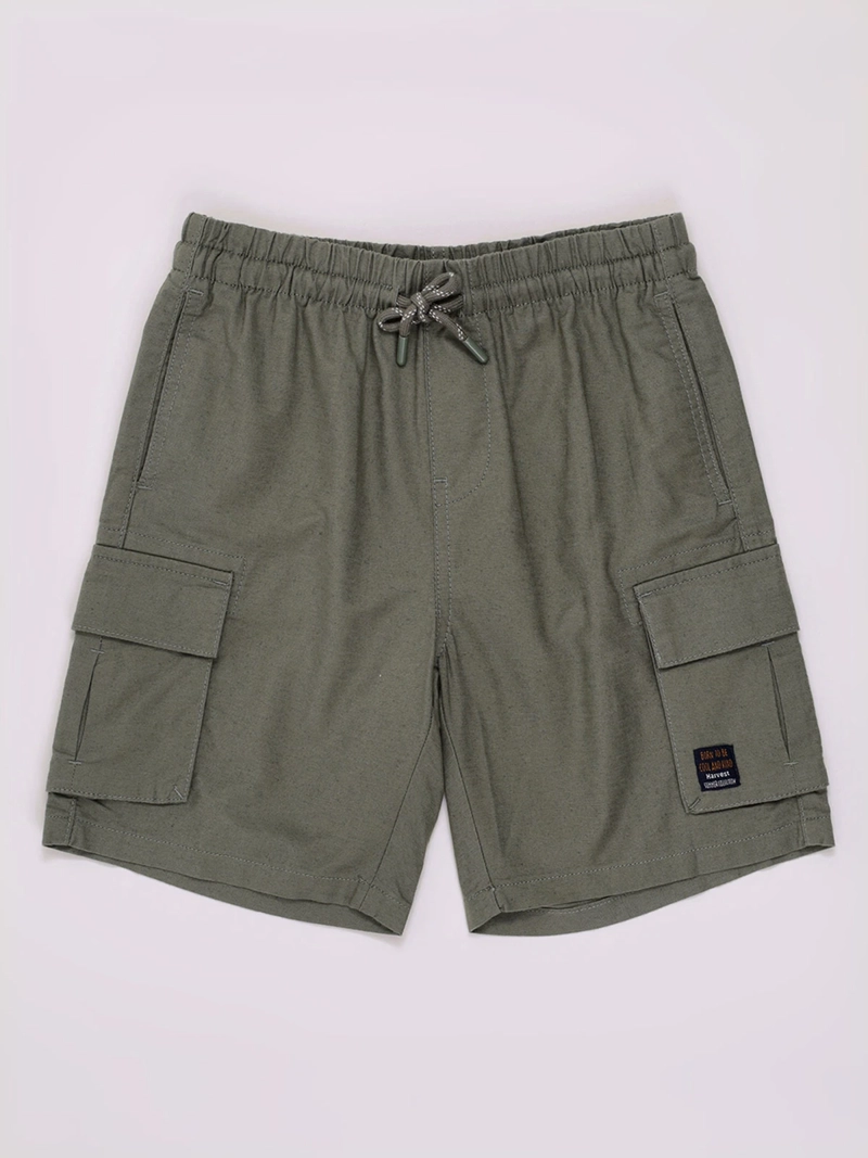 SHORT NIÑO HARVEST ALGODÓN CARGO